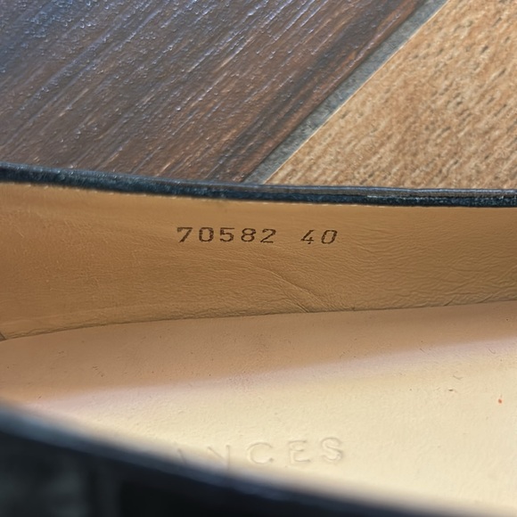 Dear Frances Black Croc Leather Cruise Loafer - Picture 8 of 11